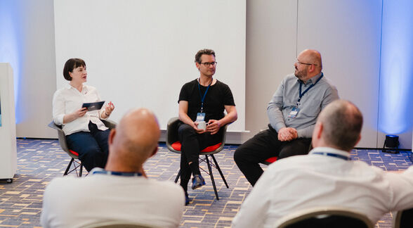 Das Panel zu ERP-Migrationen und Anforderungen an IT-Landschaften brachte einen offenen und teils kritischen Diskurs zum Vorschein.